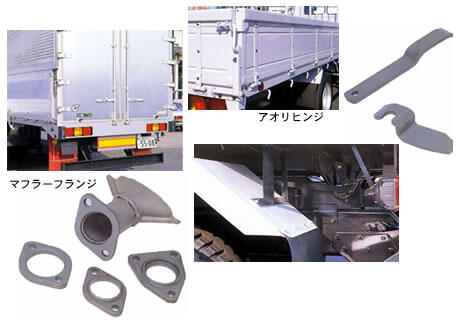 平鋼事例自動車部品の画像